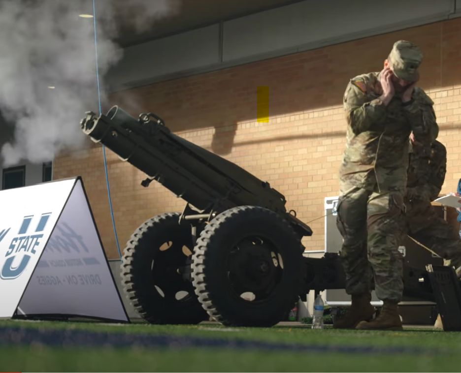 Ear to the Ground: USU Industrial Hygienists Perform Noise Assessment for Army ROTC Cannon Crew